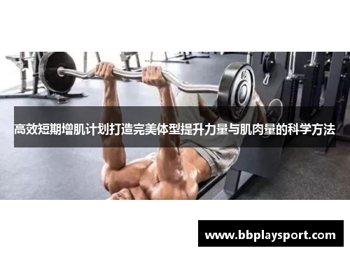高效短期增肌计划打造完美体型提升力量与肌肉量的科学方法